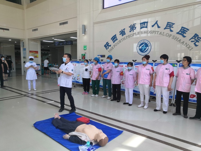 【健康宣教】关注心脏骤停，生命“救”在身边 21点策略指南站
开展中国心肺复苏周2021主题宣教活动